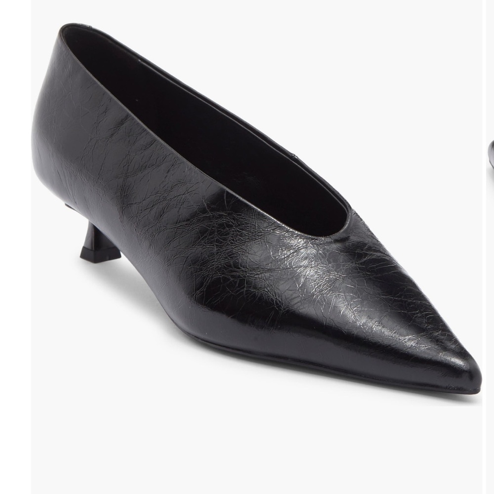Tony Bianco Cherry Pointed Toe Kitten Heel Pump